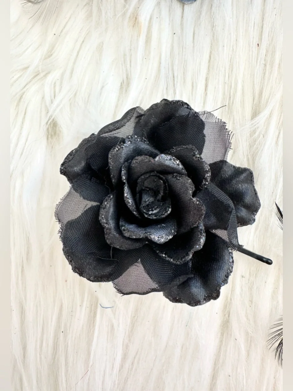 Claires flower hair